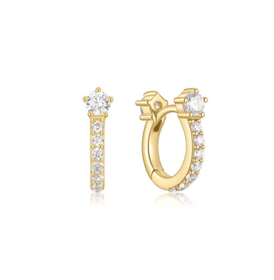  Melodic Poet - Argent / GP 14 carats - Zircone